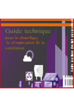 Guide technique pour le chauffage, la climatisation Et la ventilation - Couverture Ebook auto édité