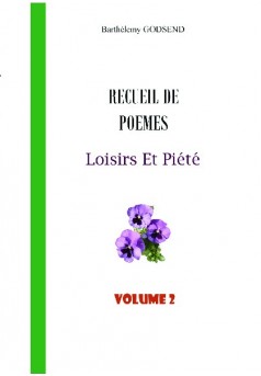 Recueil De poèmes - Loisirs Et Piété Volume 2 - Couverture de livre auto édité