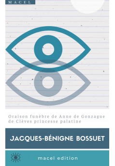 Oraison funèbre de Anne de Gonzague de Clèves princesse palatine - Couverture Ebook auto édité