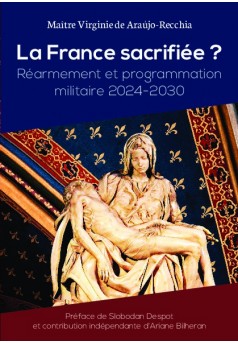 La France sacrifiée ? - Couverture de livre auto édité