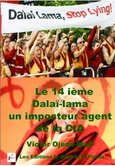 Le Dalaï-lama Un imposteur agent de la CIA - Couverture de livre auto édité