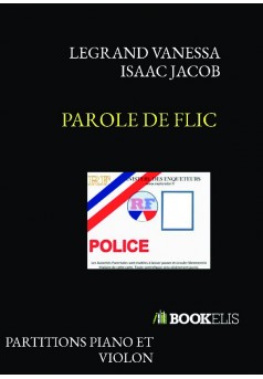 PAROLE DE FLIC - Couverture de livre auto édité