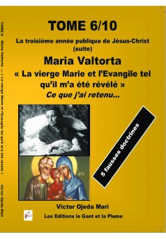 TOME 6/10 – Maria Valtorta - l’Evangile tel qu’il m’a été révélé - Couverture de livre auto édité