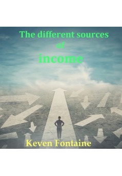 The different sources of income - Couverture Ebook auto édité