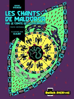 Les Chants de Maldoror (illustré) - Couverture Ebook auto édité