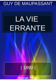 La Vie errante - Couverture Ebook auto édité