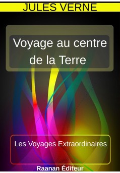 Voyage au centre de la Terre - Couverture Ebook auto édité