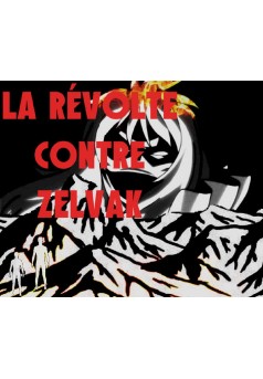 La révolte contre Zelvak - Couverture Ebook auto édité