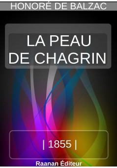 La Peau de chagrin - Couverture Ebook auto édité