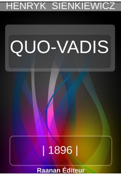 Quo vadis - Couverture Ebook auto édité