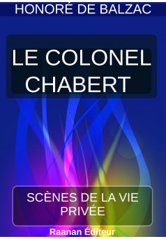 Le Colonel Chabert - Couverture Ebook auto édité