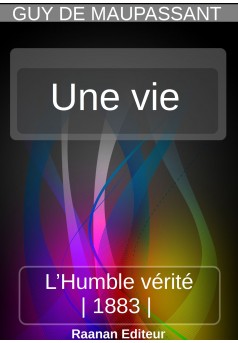 Une vie - Couverture Ebook auto édité