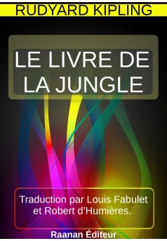 Le Livre de la jungle - Couverture Ebook auto édité