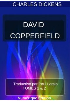 David Copperfield - Couverture Ebook auto édité