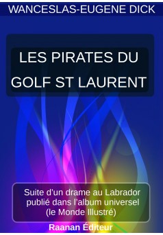 Les pirates du  golfe St-Laurent - Couverture Ebook auto édité