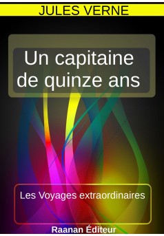 Un capitaine de quinze ans - Couverture Ebook auto édité