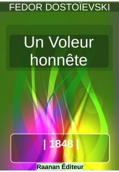 Un Voleur honnête - Couverture Ebook auto édité