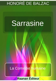 Sarrasine - Couverture Ebook auto édité