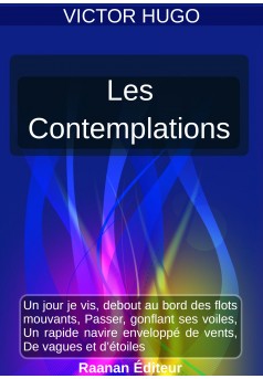 Les Contemplations - Couverture Ebook auto édité