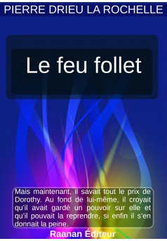 Le Feu follet - Couverture Ebook auto édité