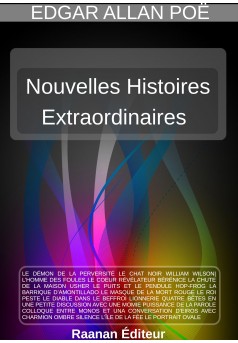 Nouvelles Histoires extraordinaires - Couverture Ebook auto édité