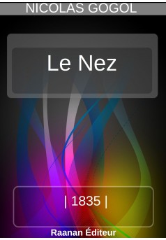 Le Nez - Couverture Ebook auto édité