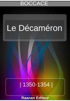 Le Décaméron - Couverture Ebook auto édité