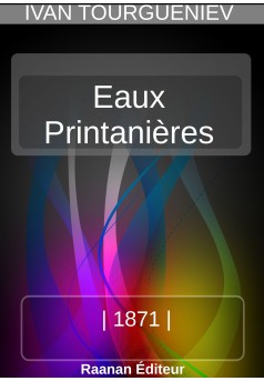 Eaux printanières - Couverture Ebook auto édité