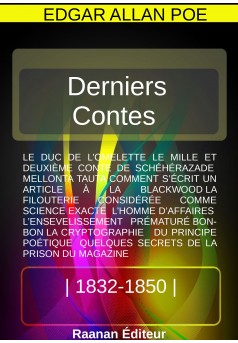 Derniers Contes - Couverture Ebook auto édité