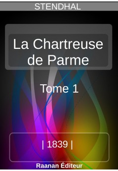 La Chartreuse de Parme 1 - Couverture Ebook auto édité