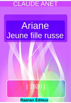 ARIANE, jeune fille russe - Couverture Ebook auto édité