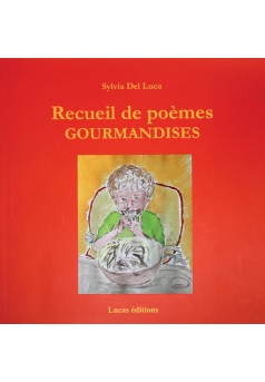 Recueil de poèmes Gourmandises - Couverture Ebook auto édité