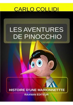 Les Aventures de Pinocchio - Couverture Ebook auto édité