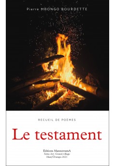 Le Testament - Couverture Ebook auto édité